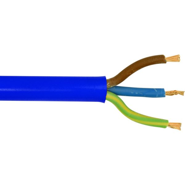 2.5mm x 3 Core SWA Cable Per Metre - 31A Rated Armoured Cable